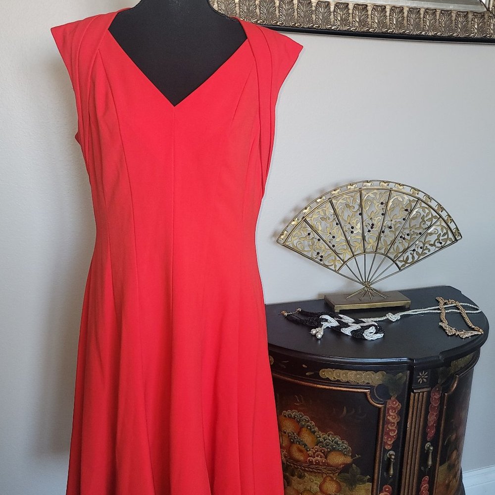CeCe Red Dress